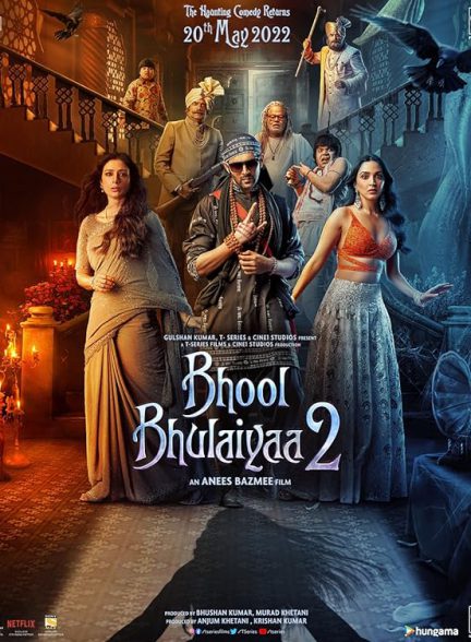 دانلود فیلم هندی 2022 Bhool Bhulaiyaa 2 با زیرنویس فارسی و دوبله فارسی