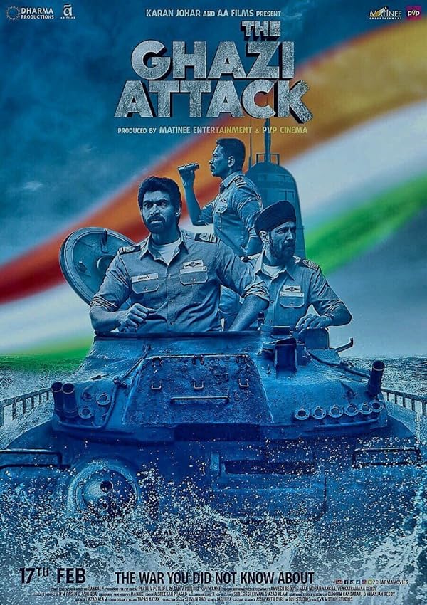 دانلود فیلم هندی 2017 The Ghazi Attack با زیرنویس فارسی و دوبله فارسی