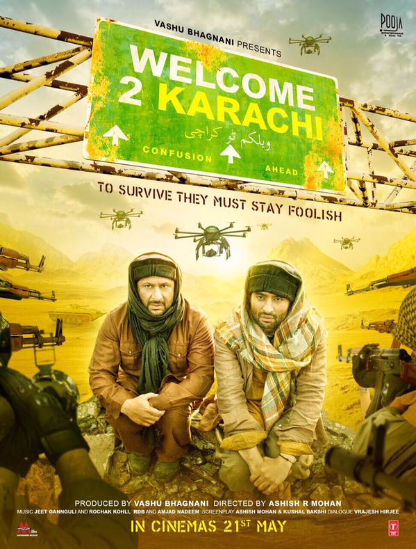 دانلود فیلم هندی 2015 Welcome 2 Karachi (به کراچی 2 خوش آمدید) با زیرنویس فارسی