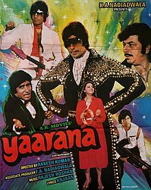 دانلود فیلم هندی Yaarana 1981 زیرنویس فارسی